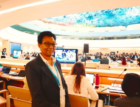 Sister Belaynesh attends the Seventy-seventh World Health Assembly in Geneva