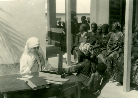 1949: Pharmacy, Holy Family Hospital, Berekum