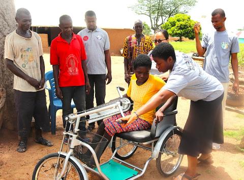 Restoring mobility, Kulmasa, Northern Ghana 